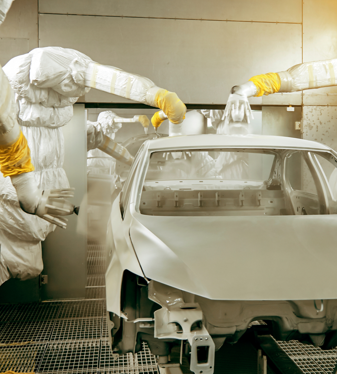 Paint Finishing, paint booth robots